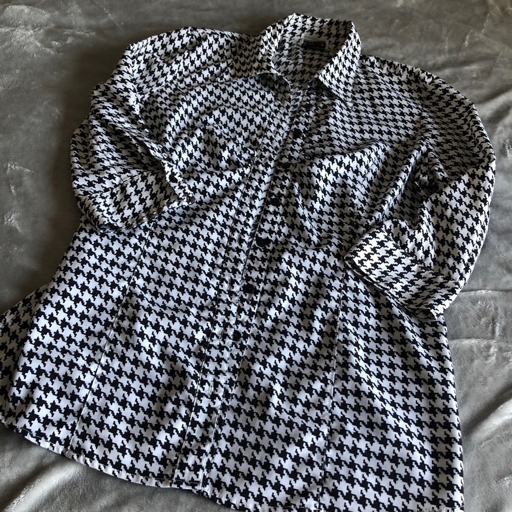 🛍 GUC Houndstooth Buttondown (L)